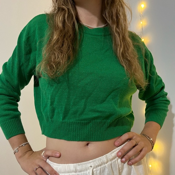 Green Knit Longsleeve - Picture 1 of 1
